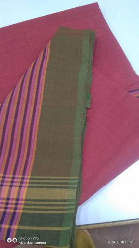 ARUPPUKOTTAI 60S COTTON SAREES WITH BLOUSE